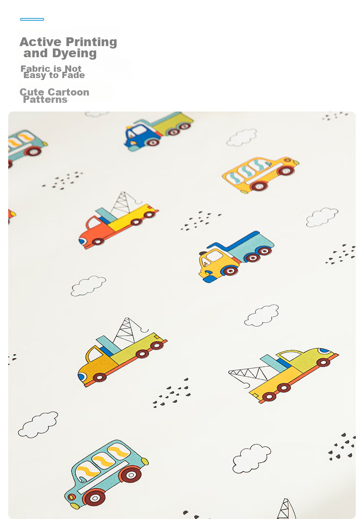9I9 Baby Bed Sheet, Pure Cotton, Infant And Toddler Bed Sheet, Kindergarten School Opening, All Seasons, Class A, A312 7