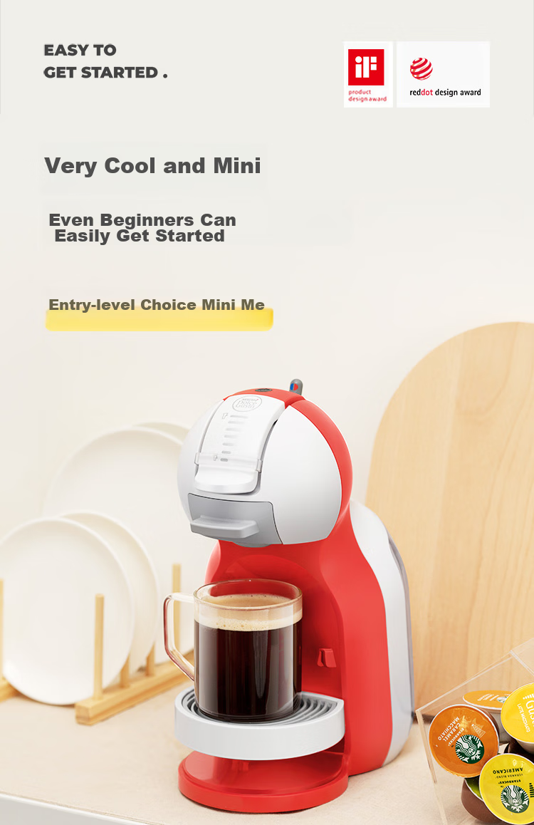 DOLCE GUSTO, Nestle's Automatic Portable Capsule Coffee Machine Mini Me, Compact And Easy to Use, Rapid Heating 2