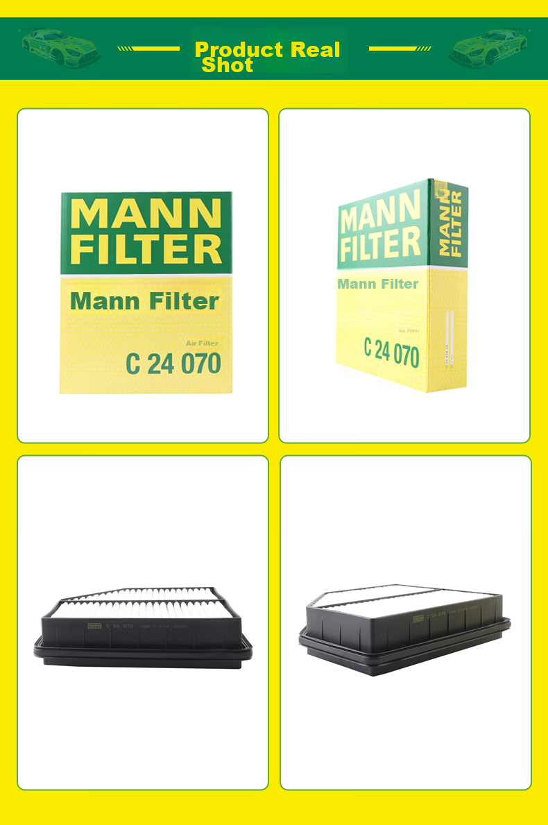 MANNFILTER Air Filter Element C24070 for Geely Dihao 1.5L/Vision S1 1.5L/1.4T 9