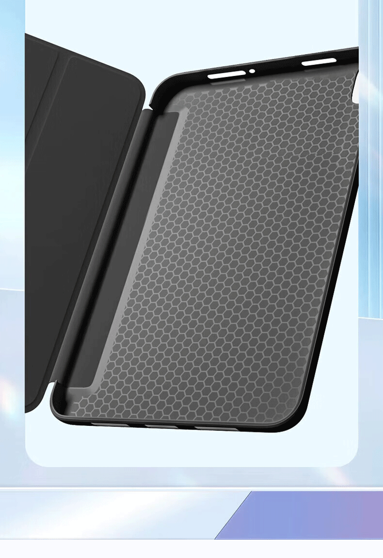 KPD KEEP PURSUING DREAMS, Suitable for Honor Tablet X8 Pro Case, 11.5-Inch Tablet Protective Cover, Ultra-Thin Full Coverage, Shockproof Leather Case, White Ice Blue 6