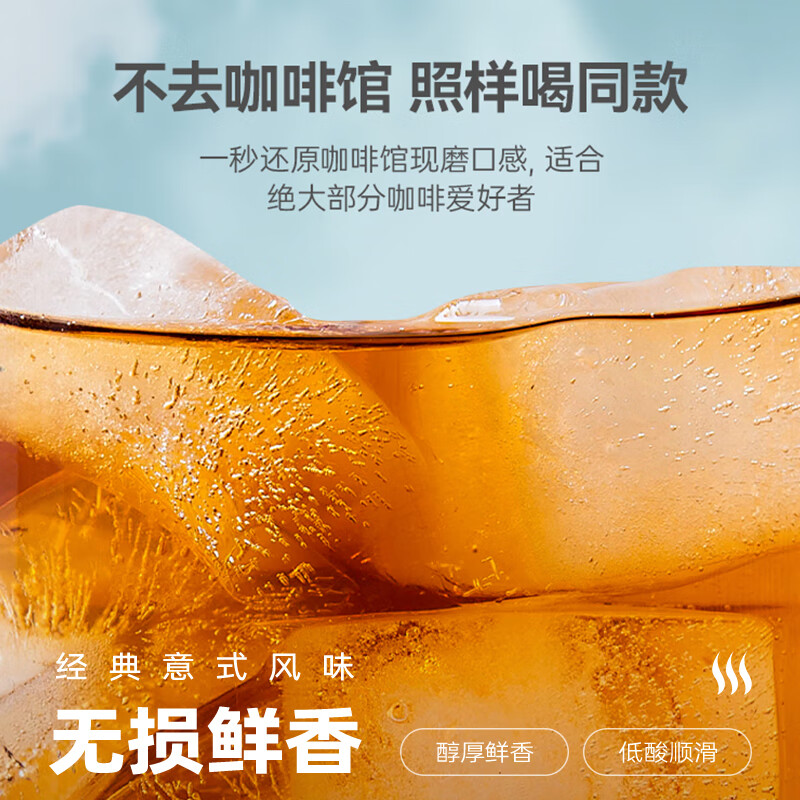 隅田川 百搭锁鲜咖啡液 意式风味可冷萃黑咖啡小红条 15ml*70条