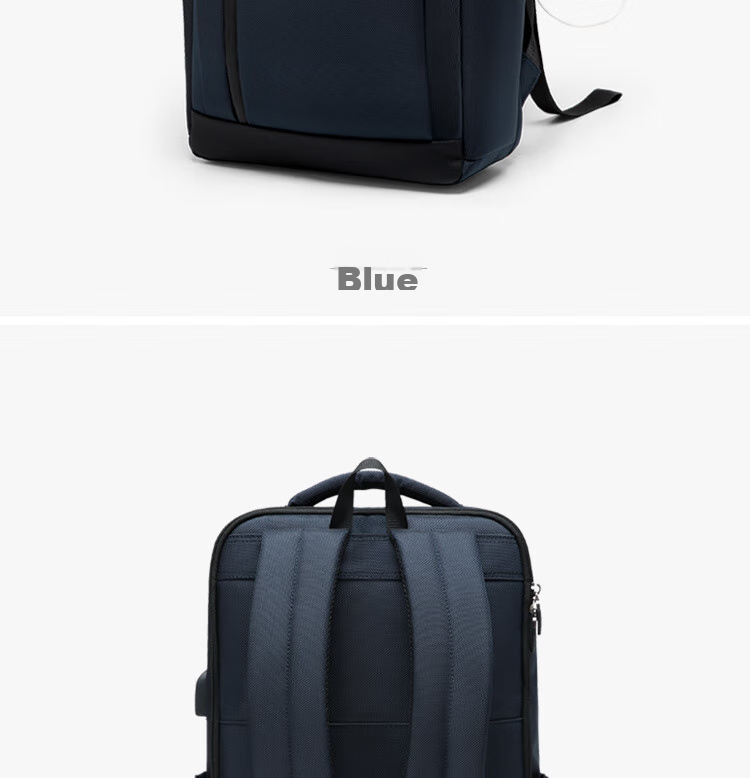 GOLF Backpack for Men, 15.6-Inch Large Capacity Laptop Bag, Multifunctional Water-Resistant Travel Business Casual Student Schoolbag, 5I488394J Blue 34