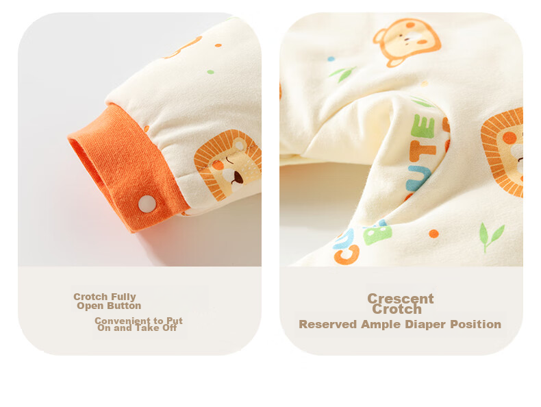Huanxixiaoxiong Baby Romper, Winter Padded Onesie, Newborn Pure Cotton Infant Clothing, Autumn And Winter Cotton Wear 17