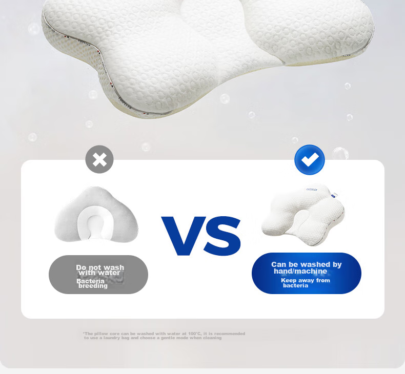EVOCELER Shaping Pillow for Newborns 0-6 Months, Baby Head Correction Pillow 20