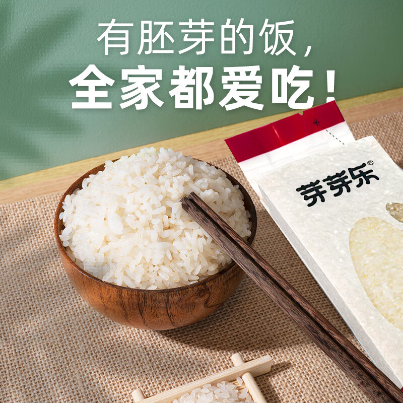 芽芽乐儿童香软有机胚芽米新米营养早餐粥谷物大米送婴儿宝宝辅食谱1斤