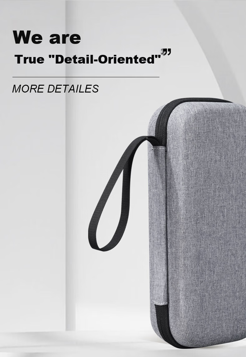Jemdo Nintendo Switch Storage Case, Game Console Protective Box, NS/OLED Handheld Multi-Functional Portable Storage Case, Large Capacity Protective Bag, Storage Pouch, Gray 12