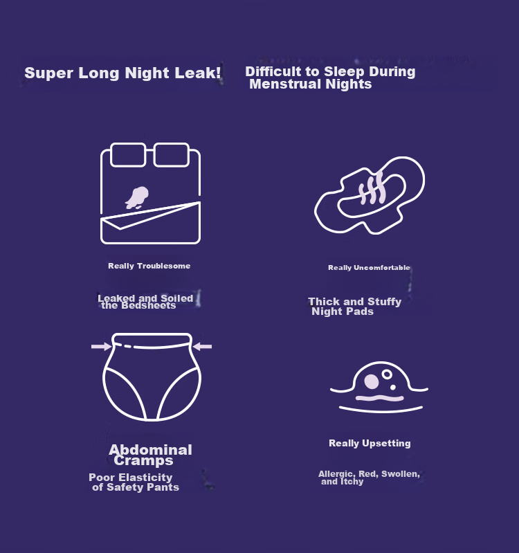 Herlab Spring Sleep Shorts, XL Size, 9 Pieces, Overnight Use, Ultra-Thin, Extra-Long Pants-Style Sanitary Napkins, Comfort Pants, Good Night Pants, Self-Operated 3