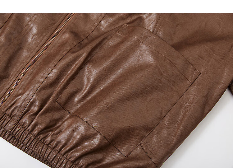Demana [Hong Kong Style Time] Autumn Vintage Retro Old Coin Design Wrinkled Lapel Loose Small Size Women's Jacket 7
