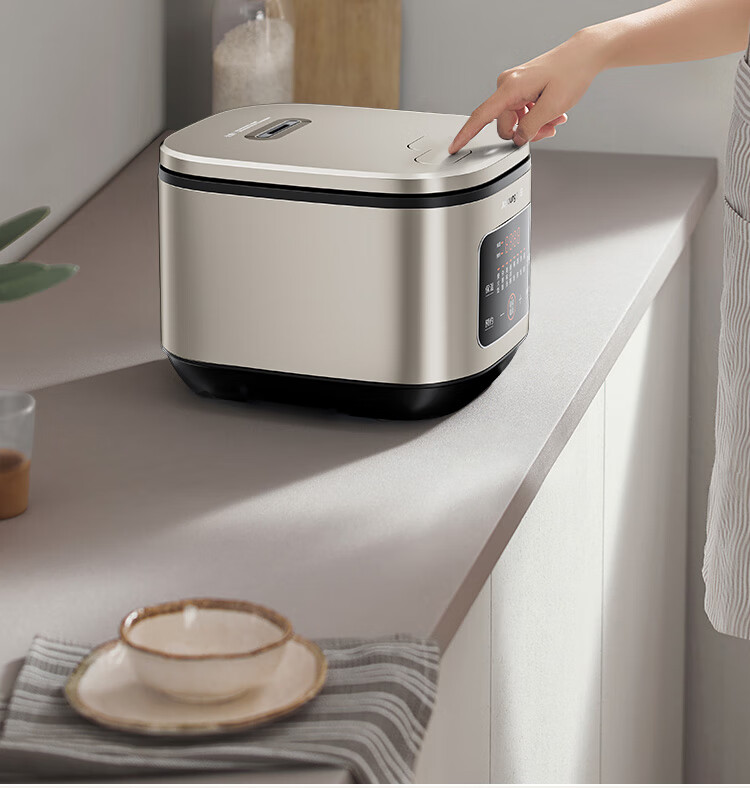 Joyoung ZMD Safe Series 0-Coating Rice Cooker Stainless Steel Inner Pot Air-Cooled Moisture Film Technology Multifunctional Household Rice Cooker Smart Reservation 4L Capacity 40N3K 10
