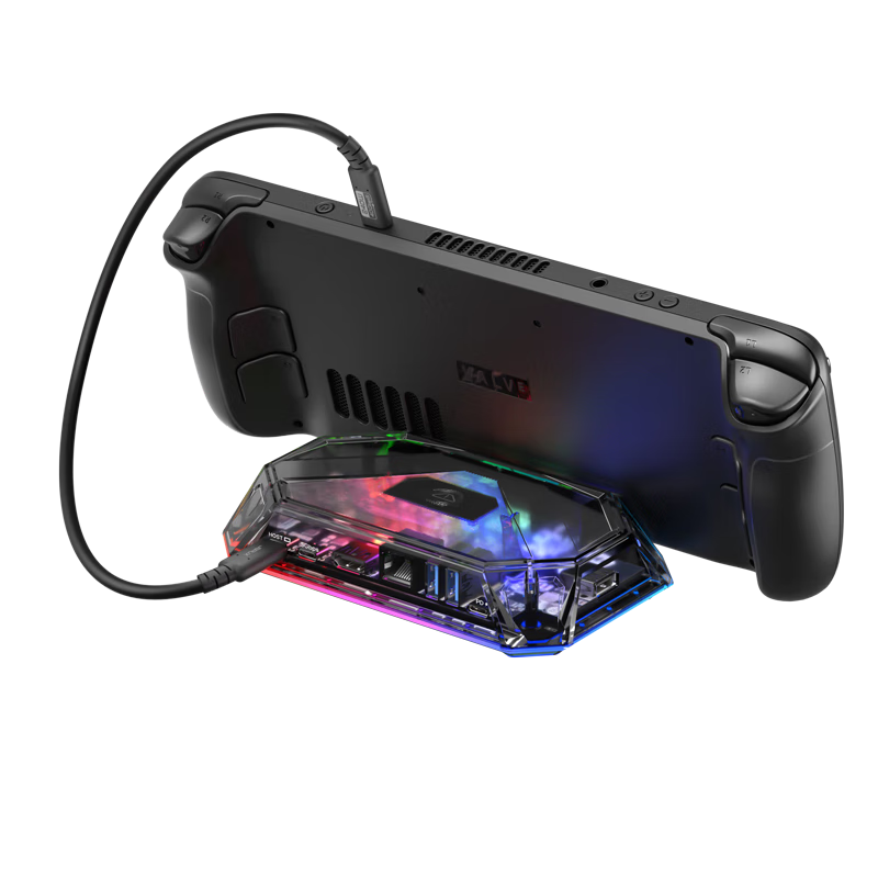 JSAUX Ji Suo Steam Deck/OLED/ROG Expansion Dock, ROG Handheld Expansion Dock, Legion Go Accessories, Type-C Base Hub, Laptop Thunderbolt 3/4 Dock