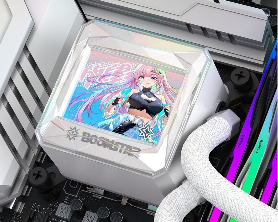 GALAXY Starry G360S All-in-One CPU Liquid Cooler (2.4-inch Custom IPS Screen / Exclusive Software / High-Performance Pump / Multi-Platform Support) 2