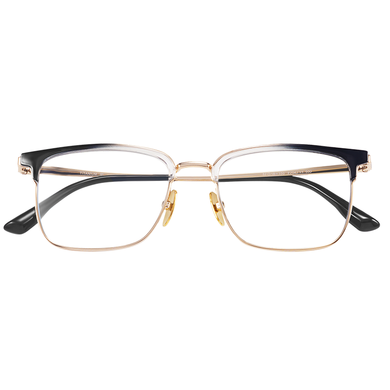ARNO FOCUS ON YOUR EYES Blue Light Blocking Reading Glasses for Men, Pure Titanium High Definition Brand Genuine Portable Presbyopic Glasses E204J 200 Degrees