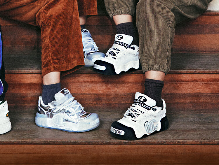 Champion American Champion Sneakers for Women And Men, Trendy Fashion Thick-Soled Height-Increasing Puffy Open-Face Bread Shoes 24SST05 18