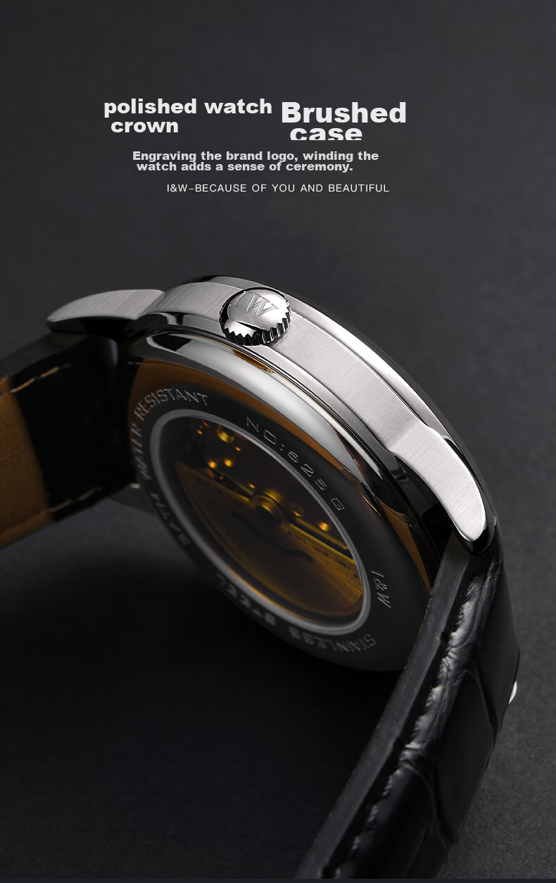 Aiwochi Swiss IW Watch, Men's Fully Automatic Mechanical Wristwatch, Official Authentic Product, 2026 New Model, Top Ten Brand 12