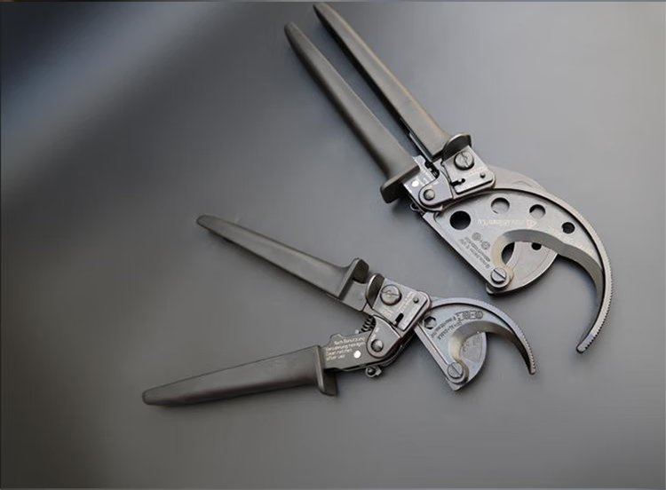 STANLEY Ratchet Cable Cutter, Wire Cutting Pliers, Gear-Type Cable Clamp, Wire Trimmer STHT73688-8 2
