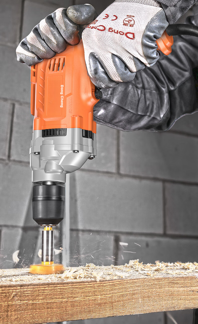 Dongcheng Electric Drill DJZ550-10K, Forward And Reverse Rotation, Adjustable Speed, Multifunctional Household Electric Drill, Power Tool 9