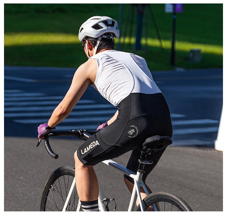 Lameda Cycling Jersey, Road Bike Riding Pants for Men, Summer Long Cycling Trousers, Side Pockets, Professional Bib Shorts, Riding Pants, Jifeng 18