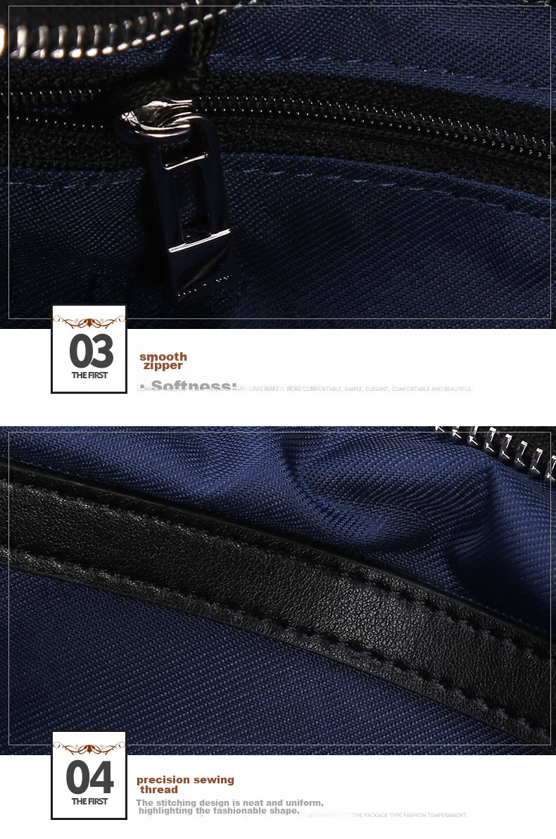 ELLE HOMM Men's Business Shoulder Crossbody Bag, Fashionable Multifunctional Vertical Camouflage Canvas Men's Bag 335340 Black Birthday Gift for Boyfriend 11