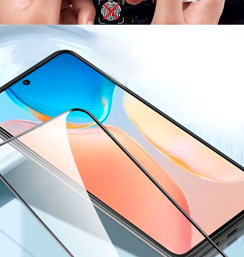 MAIKUQI Compatible with IQOOz10 Turbo+/Z10x/Changxiang80/OPPO A3i/A1/A2/A1s/K11x/K13x Universal HD Tempered Glass Screen Protector, 2-Pack 5