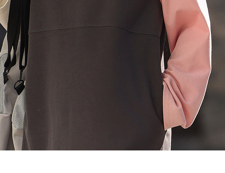 Dme [Modern Academic Style Sweatshirt Dress] Youthful, Age-Reducing, Light Sporty Style, Slimming, Fashionable Dress 14