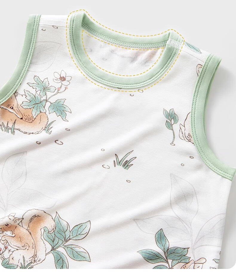 Beitaisi Baby Clothes, Summer Thin Onesie, Newborn Infant Yokesi Sleeveless Vest Bodysuit Romper 5