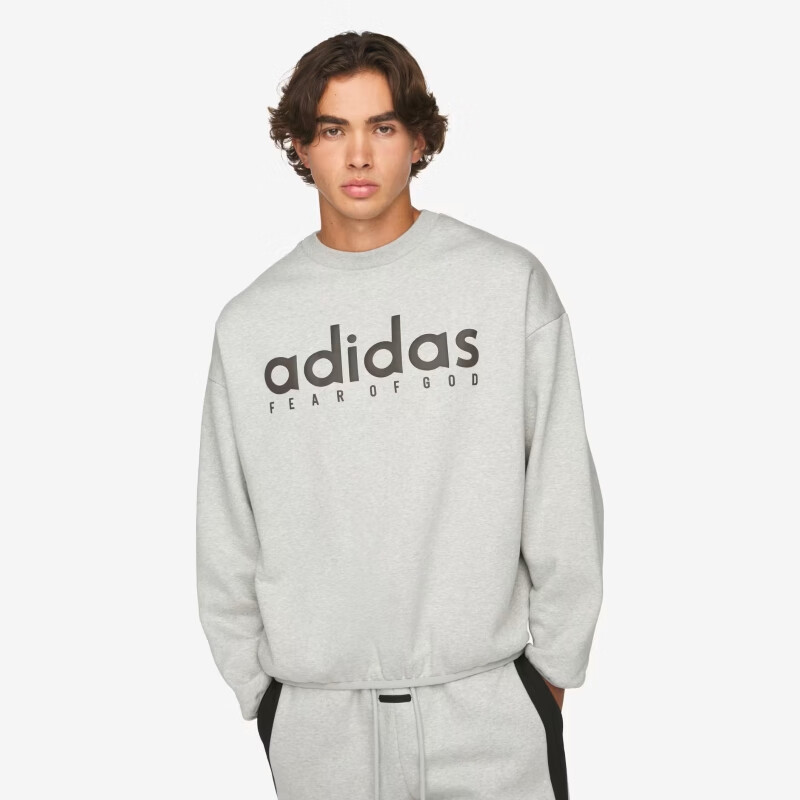 Adidas Fear of God Athletics Unisex Hoodie JZ7369 Light Grey S 1
