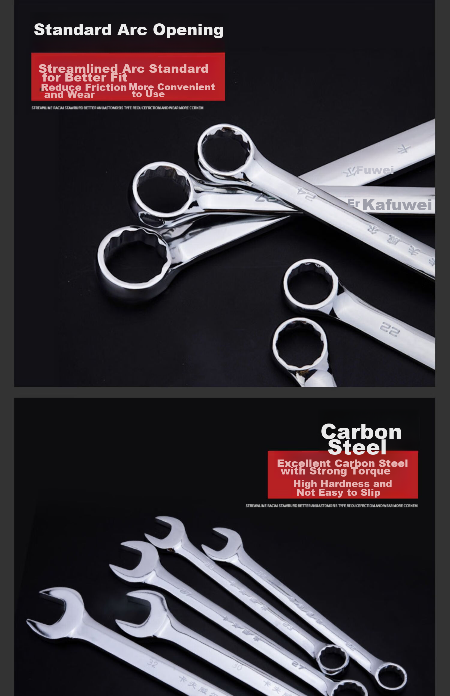 Kafwell Dual-Use Combination Wrench 13mm WR4002C08 4
