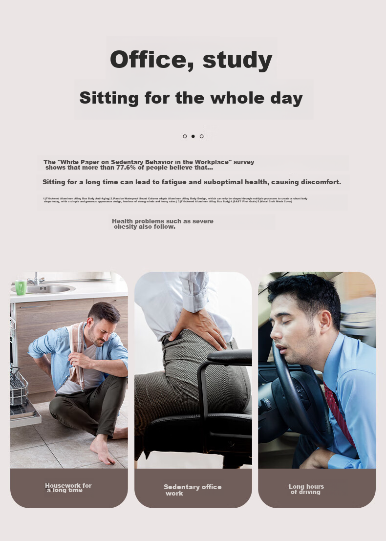Breo Back2pro Waist Massager Back Cushion Seat Integrated Waist Back Hip Moxibustion Heat Massage Kneading Massager Sun Yingsha Edition Women's Day Gift 4