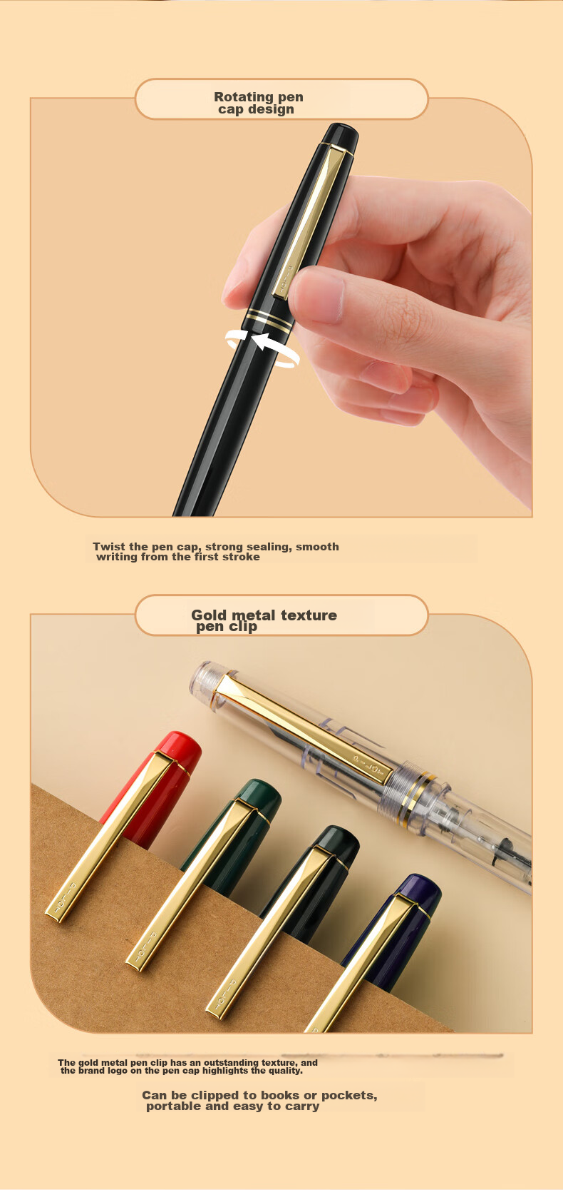 PILOT [Best-Selling Product] 78G Student Fountain Pen Gift Set Calligraphy Pen Writing Practice Pen Birthday Gift High-Quality Imported Signature Pen F Nib Ivory White (With Ink) 11