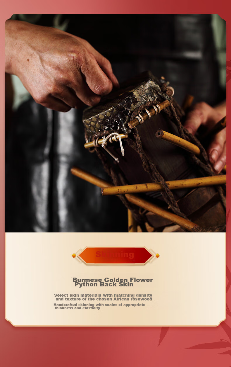 Huqiu Rosewood Erhu for Children And Adults, Beginner's Entry-Level Practice Pure Handmade Erhu from Suzhou National No. 1 Factory 11