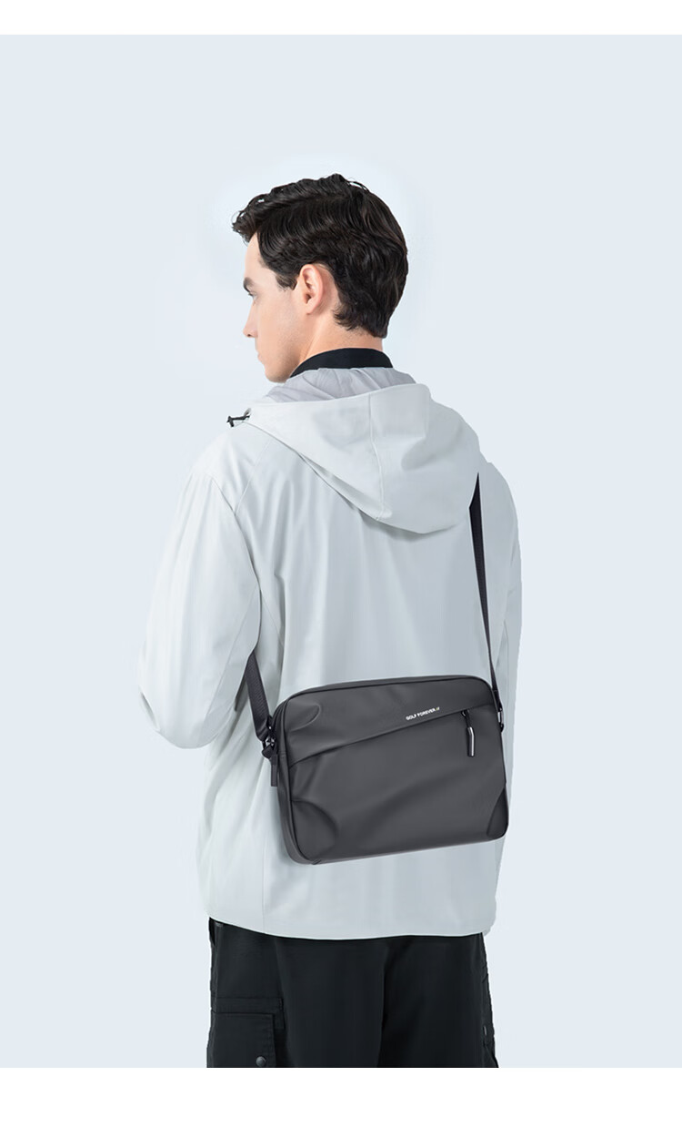 GOLF Shoulder Bag for Men, Casual Crossbody Bag, Phone And IPad Holder, Water-Resistant Commuter Bag, Lightweight Sports Messenger Bag 11
