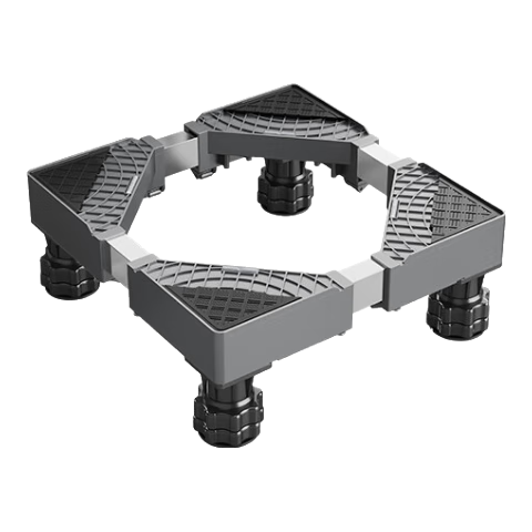 Beishi Washing Machine Base Stand, Universal Foot Pad for Drum And Impeller Washers, Height-Increasing Tray for Air Conditioners And Refrigerators, Anti-Slip And Shock-Absorbing, 4J