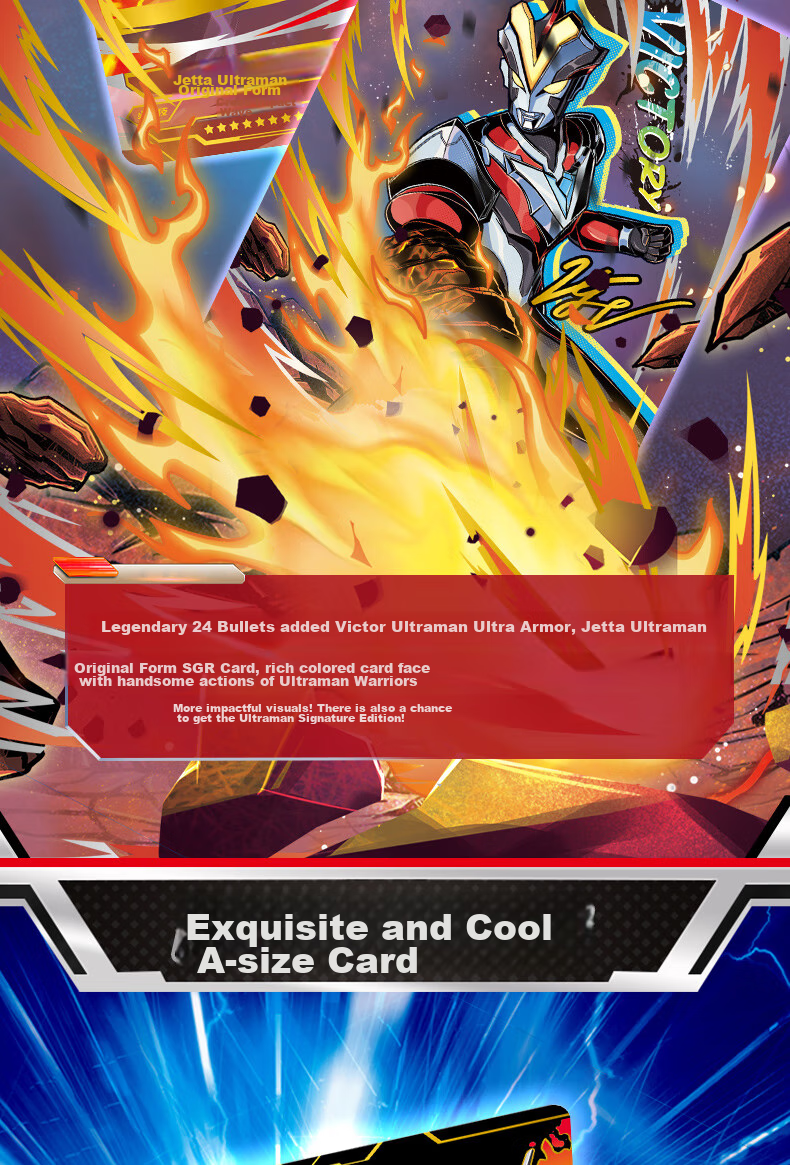 Kayou Ultraman Card Legendary Edition, Official USR Collection Cards, Card Game Toys And Accessories 4