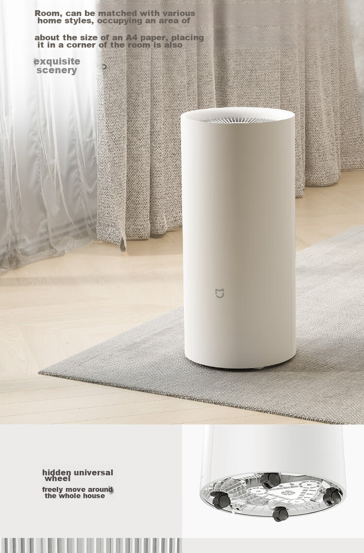 Mijia Xiaomi Smart Dehumidifier, 22L Capacity, for Home Living Room Bedroom Basement, Moisture Absorber, Clothes Dryer, CSJ0122 16