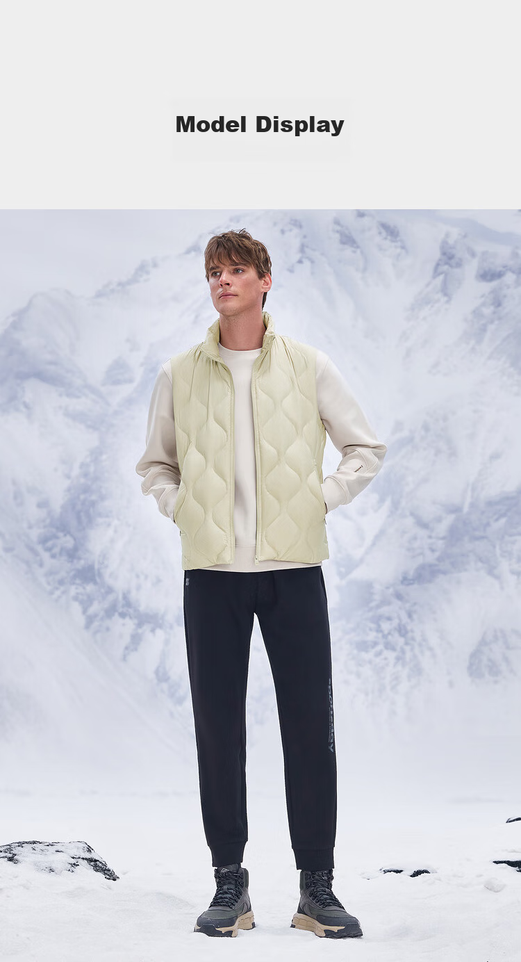 HLAHLA Men's Down Vest 25 Sports SPORTSDAY Warm Winter Jacket 11