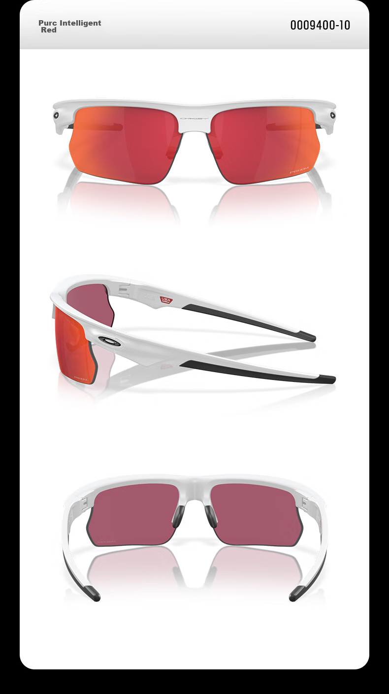OAKLEY Outdoor Sports Sunglasses for Men And Women, BISPHAERA 0OO9400, Spectrum Smart Black-02 21