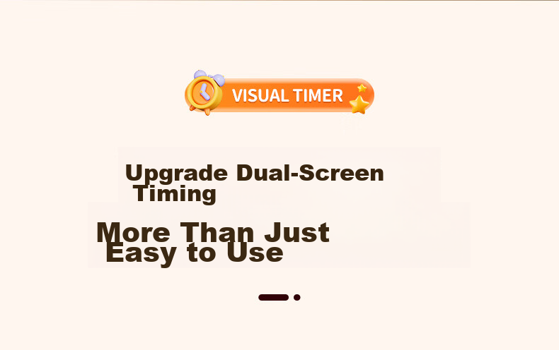 QT-TIMER Visual Timer Alarm Clock, 2026 New Model for Students, Wake-Up Aid, Electronic Clock, Self-Discipline Countdown Timer, Time Management Tool, Birthday Gift for Boys And Girls 1