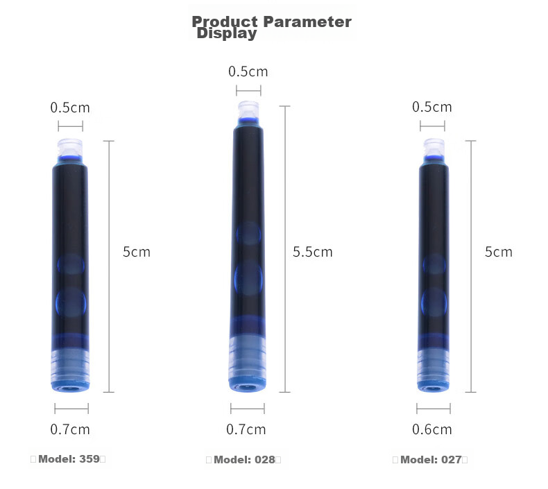HERO 3736 Erasable Magic Pen, Dual-Head Correction Pen with Erasable Ink, Student Error-Correction Pen [To Be Used with Fountain Pens Equipped with Erasable Ink Cartridges], Pack of 5 3