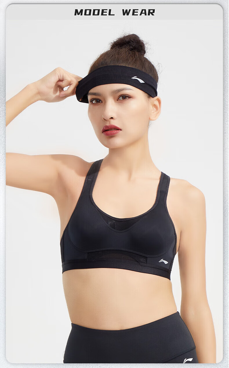Li-Ning Sports Headband for Men And Women, Sweat-Absorbing Running Headband, Basketball Sweat-Stopping Band, Fitness Running Sweat-Guiding Headband, Trendy Headband 17