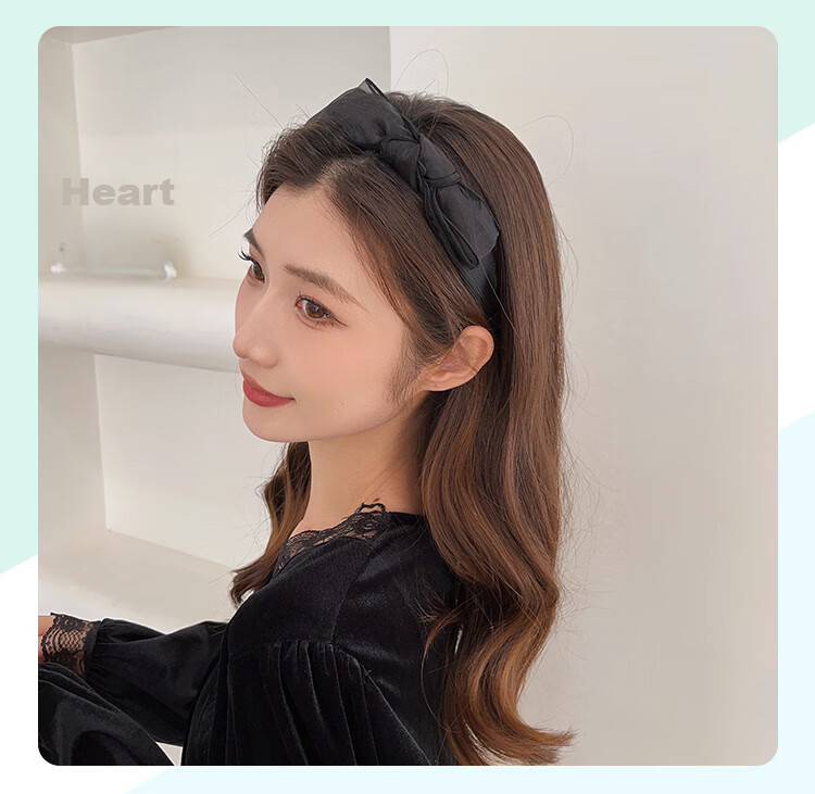CHIMERA Simple Versatile Heightening Top Bow Headband Hair Accessory, Women's Mid-Autumn Festival Gift 11