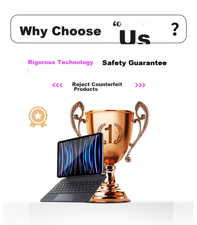 ALittleFlower Magnetic Floating Keyboard Case for IPad Pro And IPad Air 5 [Multi-Functional Touchpad] IPad Pro/Air 5/410.9 Student Gift New Year 1