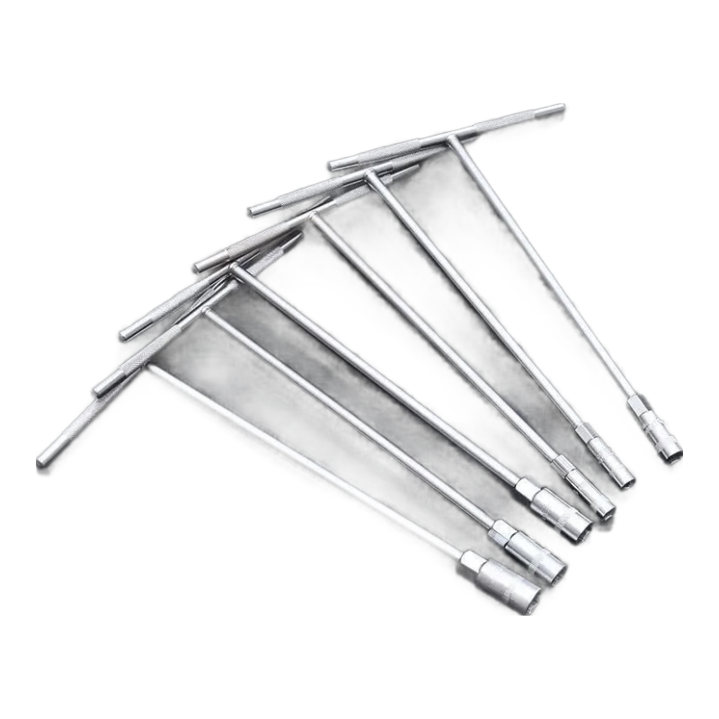 Yanran T-Shaped Socket Wrench, Multi-Functional Auto Repair Tool, High-Hardness Set [6-19mm], 14 Pieces