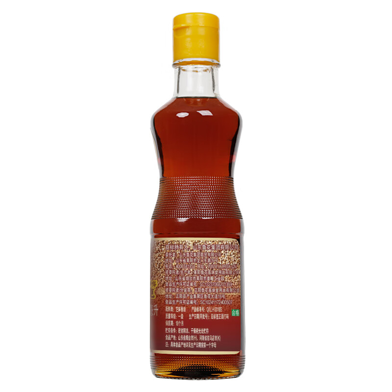 鲁花 食用油 调味品 芝麻香油 180ml 芝麻油