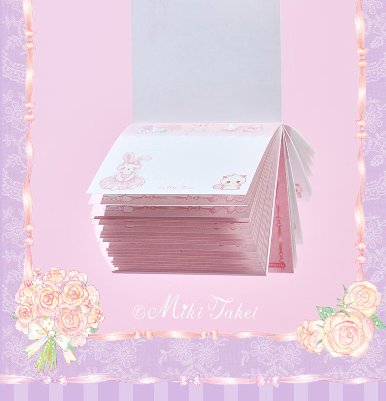 M&G Cultural And Creative Midsummer Waltz Notebook, High-Quality Student Journal with Colorful Inserts, Cartoon Design, Portable Mini Notebook, 60 Sheets Random BQ0117 4