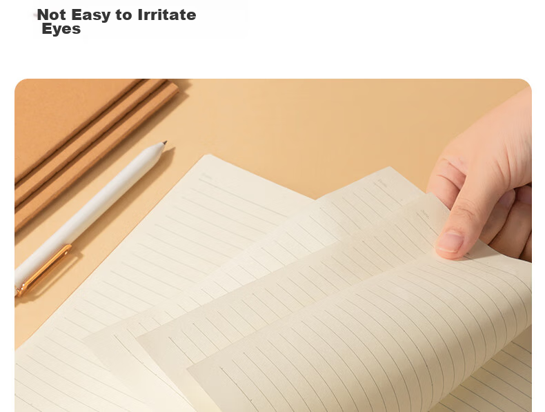 Deli 12 A5 Notebooks, 40 Sheets Kraft Paper, Stitched Soft Cover, Office Journal/Stationery Notebook/Draft Book/Diary, Back-To Essential FA54003 11