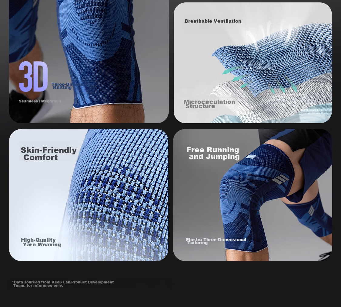 Keep Comfortable Functional Knee Brace Meniscus Protection for Running, Badminton, Basketball Support Synovitis Brace K-Rox 12