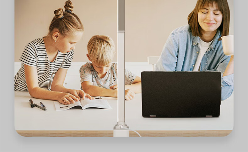 Dpdupi Eye Protection Lamp for Study, Reading, Homework, Students And Children, Smart Screen-Friendly Desk Lamp with Intelligent Lighting to Protect Visio 23