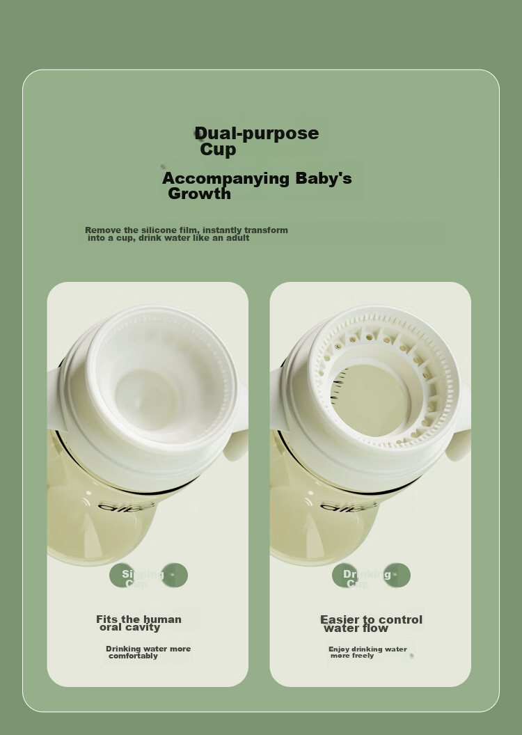 Albo Duck Cup for Babies 6 Months And Above, Sippy Cup with Straw for Infants, Children's Water Bottle BZ347 9