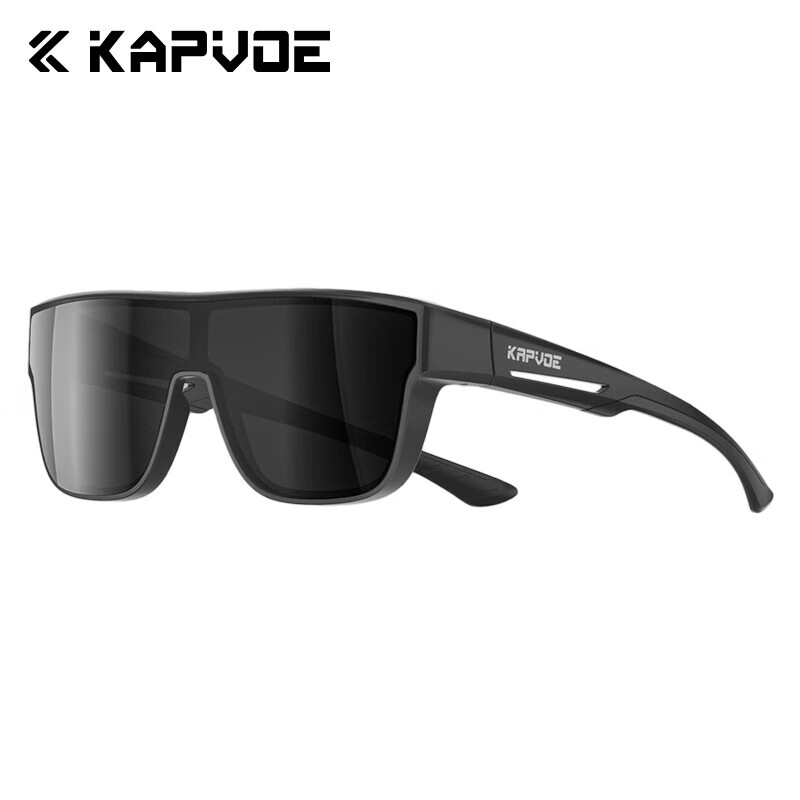 KAPVOE Cycling Glasses with Prescription Inserts UV Protection Windproof Dustproof Large Frame Photochromic Goggles