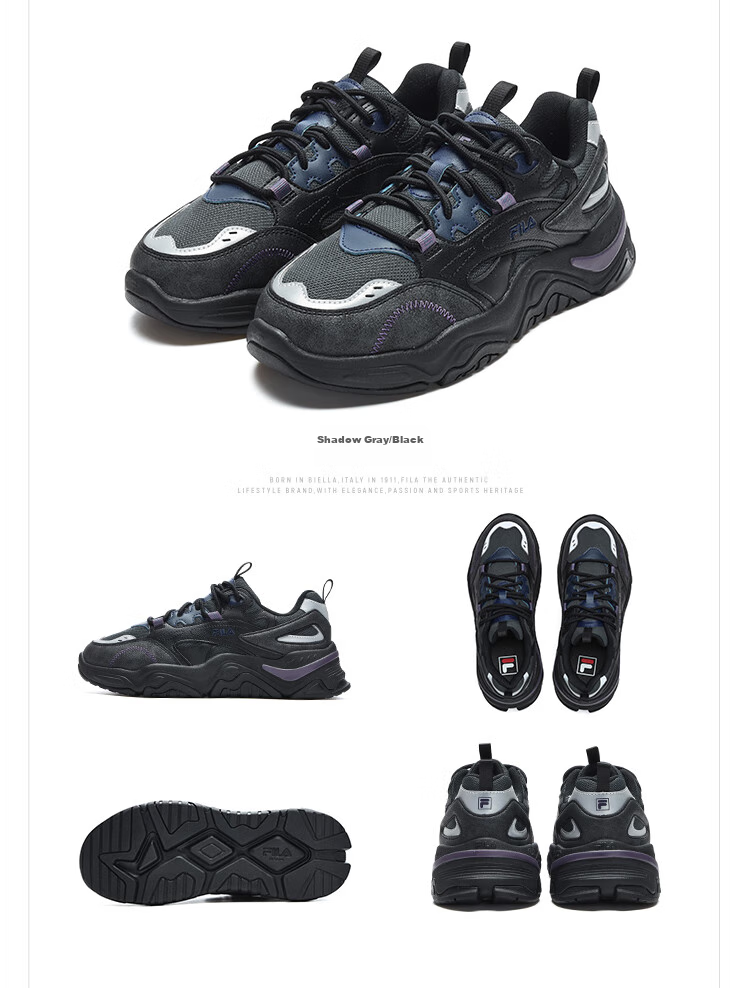 FILA Official COLLINA Women's Retro Outdoor Casual Dad Sneakers 29